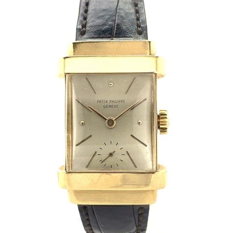 Vintage Patek Philippe Top Hat 18K Yellow Gold Ref.